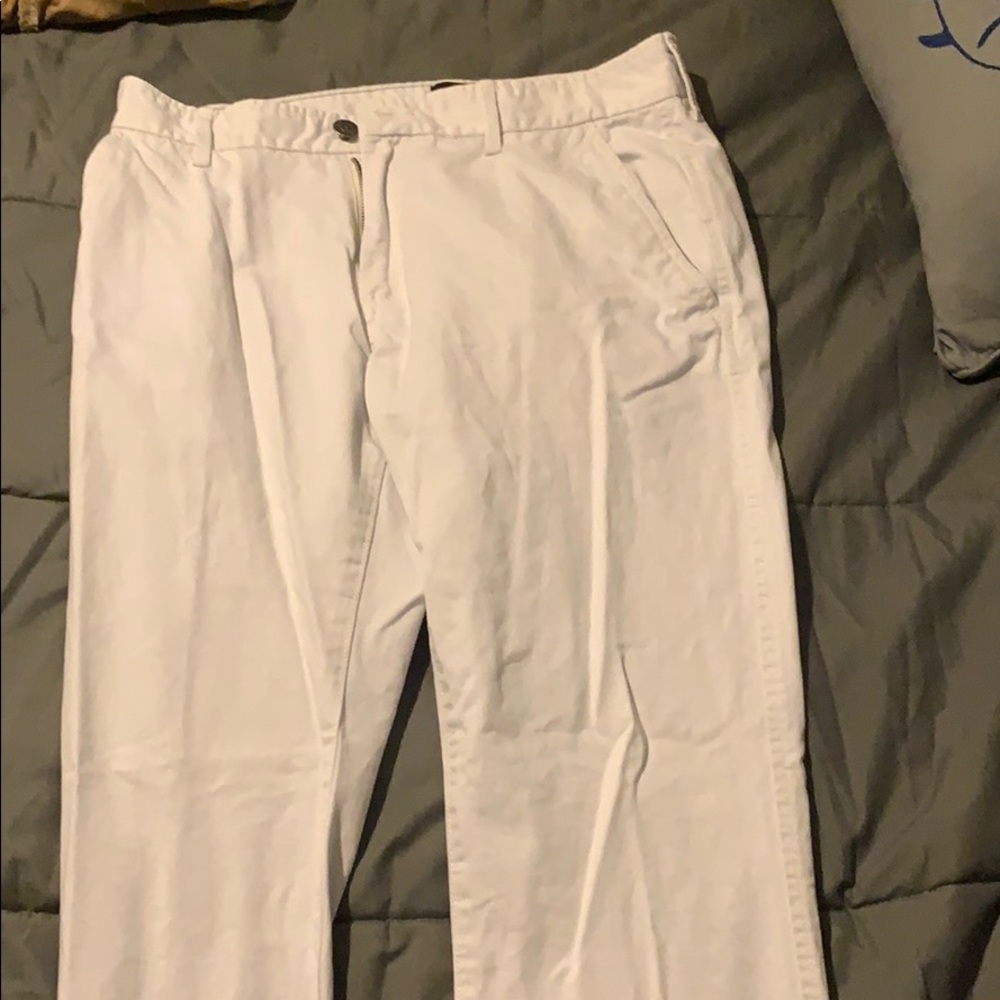 White khaki dress pants